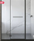 Badass Heavy Duty Two Pack Shower Door Hinges With Tight Seal Gaskets Slick Stainless Steel Glass Panel Brackets For Bathrooms And Cupboards Rust Resistant Build Zero Drama Installation 135 Degree Swivel Smooth Glide in a modern shower setup.