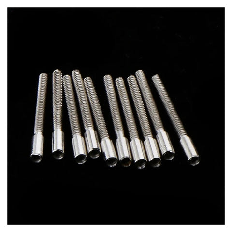 10 Piece Watch Stem Extensions Kit For Crown Stems With 0.9mm Threads Precision Extenders And Repair Tools For Self Repair Enthusiasts And Pro Watchmakers