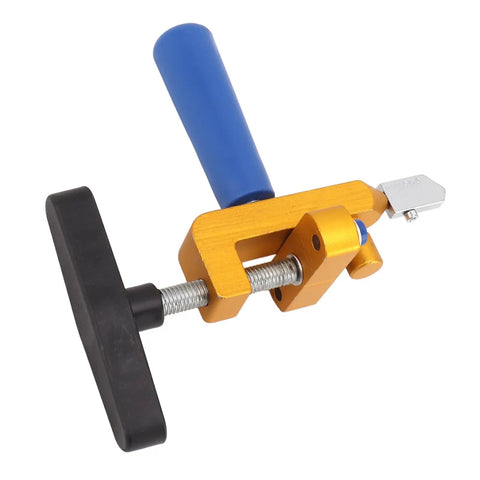 Glass Tile Cutter Tool Handheld Alloy Design For Ceramic And Glass Cutting, ergonomic grip handle and alloy blade