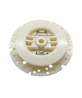 Beefed Up Pad Retainer For Floor Scrubbers And Buffers Replacement Part For Tennant T5 5680 5700 7200 7100 8300 Durable Wear Resistant High Speed Scrubbing And Long Lasting Performance, white OEM pad retainer with metal clips
