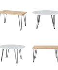 Tables with 12 Inch Hairpin Table Legs Set Of 4 With Black Floor Protectors, DIY Modern Desk And Outdoor Table Legs