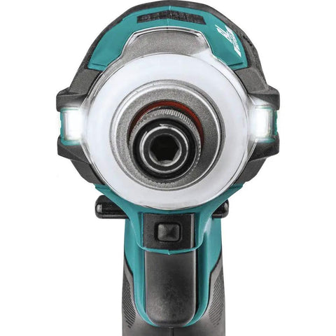 Front view of XDT16Z 18V LXT Brushless Cordless Impact Driver with Quick Shift Mode and 4 Speed Settings tool only