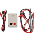 9V Buzzer Tester With Loud 100dB Alarm Visual Wire Continuity Detector For Cable Connections And PCB Circuits Battery Powered Continuity Meter With Pen Clip For Quick Electrical Checks. Continuity tester with leads and probes