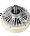 Top view of Magnetic Powder Clutch And Motor Brake System For 2.5Kg Load showing metal shaft and housing details.