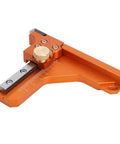 Close-up of Heavy Duty Aluminum Alloy Height Gauge And Depth Ruler, featuring a precise measurement scale for woodworking.