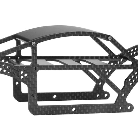 Carbon Fiber Chassis Kit For 1/18 RC Crawler Frame Girders Beefed Up Upgrade Accessory CNC Machined Lightweight Strength