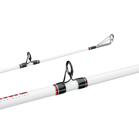 7 Foot Big Game Casting Rod For Nearshore And Offshore Saltwater Fishing One Piece With 12 30 Pound Line Rating Medium Heavy Power