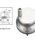 Handwheel Kit With 5V Manual Generator And 60mm Rotary Encoder shown with schematic diagram