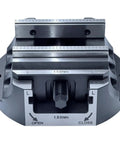 Heavy Duty CNC Self Centering Milling Vise Built Tough With A Rock Solid Alloy Base And Wide Jaw Opening for precision milling setups.