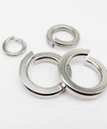 Over 1035 Piece Stainless Steel Split Lock Washer Set M1.6 To M16, 304 Grade Spring Washers Assortment Kit With Elastic Gasket, Built For Vibration Proof, DIY Friendly, Secure Fastening For Nuts And Bolts, stainless steel split lock washers