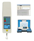 Digital Force Gauge 200N Push Pull Tester For Tension And Compression With Five Modes Dope Precision And Three Display Methods Supports Newton Kilogram And Pound Units Local Gravity Setting For Precise Measurements, with case and software