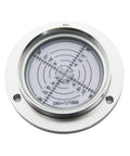 Milageto Degree Marked Flange Spirit Level | 80mm, Flange-Mounted Spirit Level, precision level with concentric calibration rings.