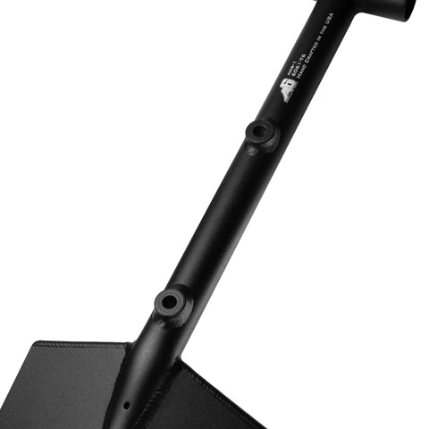 Adventure Mini Shovel 23 Inch Lightweight Aluminum Recovery Tool With Wrinkle Black Coating Hand Welded Under 2 Pounds Made In USA