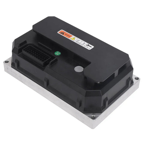 Heavy Hitter 72V 21600W Brushless Motor Speed Controller for Electric Motorcycle with black housing and silver base.
