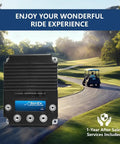 Plug And Play Golf Cart Controller 48V 400A Direct Replacement Easy Diy Install Smooth Speed Control For Star Ev Classic Electric Vehicles Direct Swap 0 To 5K Ohm Throttle Input on golf course.
