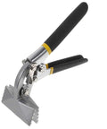 Manual Metal Bender Tool with Straight Jaw Hand Seamer, Non Slip Grip for Bending and Flattening Sheet Metal in Light Keel and Construction