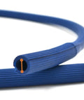 Close-up of Neoprene Bunsen Burner Hose, 2 Feet Long, Flexible Lab Tubing For 8 To 10 Millimeter Gas Inlets, Safe, Durable, Premium Neoprene. 