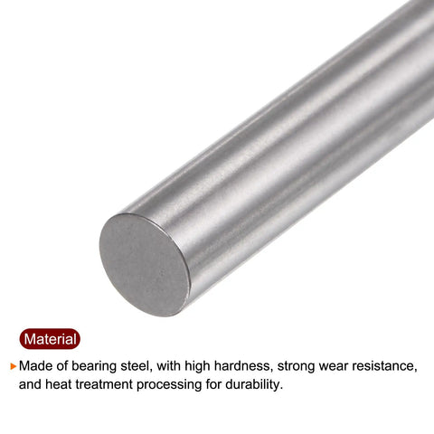 2 Pack Pin Gage Set 6.35mm 0.25 Inch Gauge Diameter With 0.001mm Precision Gcr15 Bearing Steel Go No Go Plug Gage For Hole Diameter And Depth Measurement Pro Grade Durable High Hardness Low Wear close-up of bearing steel rod end