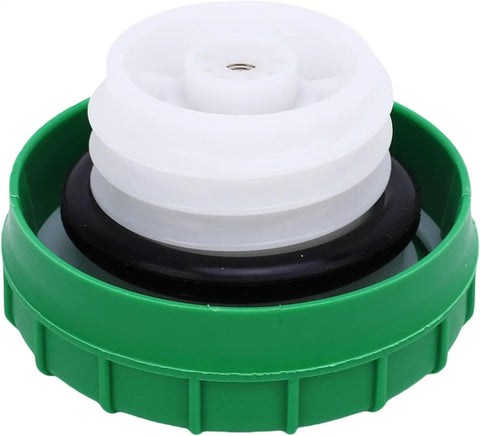 Green fuel cap for Ford Chevy Toyota Dodge Jeep GMC models, direct-fit 10830D 10830 10591D 10591 durable gas cap easy install