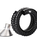 No Sweat Flexible Fume Extractor Hose With 6.2 Inch Diameter And 5 Foot Reach engineered for HVAC woodworking and lab dust control.