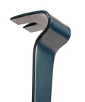 Close-up of 5.5 inch nail puller from 3 Piece Pry Bar Set With 5.5 Inch, 7.5 Inch And 10 Inch Nail Pullers, Wide Thin Blades, Forged Steel Construction, High Leverage Design For Maximum Torque, Lightweight Yet Built Tough Bar Pullers For Demolition And Remodeling