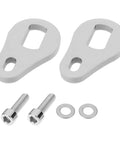 Two Pack 18x10mm Torque Arm Kit With 5mm Thick Stainless Steel For Hub Motors Includes M5x16 Screws And Washers Compatible With Carrera Boardman Voodoo E Bikes Heavy Duty Build For Safe Street Riding. Two stainless steel torque arms with screws and washers