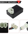 DC 6 Pin CDI Module With 4 Plus 2 Pin CDI Cable Harness For GY6 50cc 125cc 150cc ATV Go Kart Moped Scooter Quad Bike 4 Wheeler