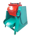 Vibration Grinder Polisher Electric Drum Polishing Machine Deburring Chamfering System With Polyurethane Inner Liner 60L 110V 750W For Pro Grade Precision Small Parts Processing In Workshop, front view