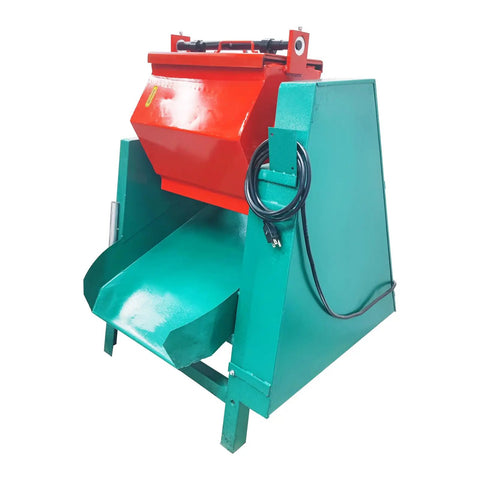 Vibration Grinder Polisher Electric Drum Polishing Machine Deburring Chamfering System With Polyurethane Inner Liner 60L 110V 750W For Pro Grade Precision Small Parts Processing In Workshop, front view