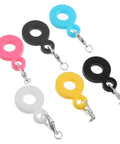 Colorful Six Piece Set Straw Charms For Tumblers And Cups Cute Dangle Toppers With Clips
