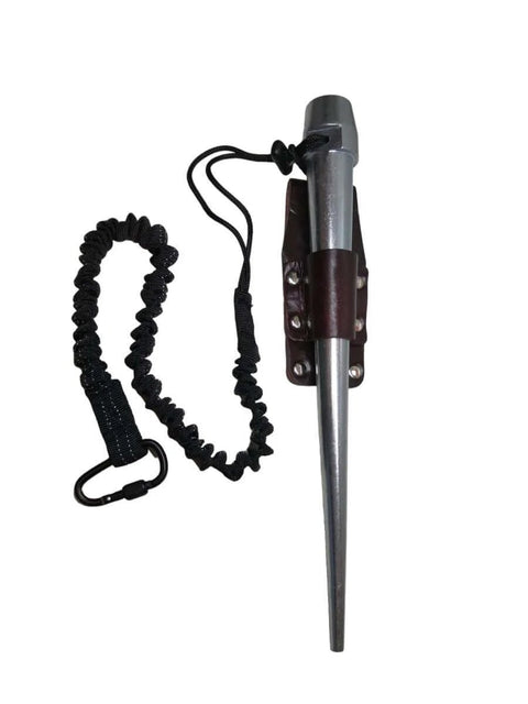 Beefed-Up Heavy Duty Broad Head Bull Pin Alignment Punches Cone From 1-1/4 In To 5/16 In 13.75 In Long Heat Treated AISI 4135 Alloy Steel