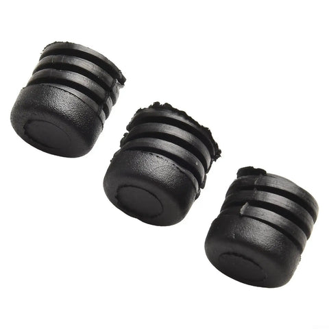 Premium 5pcs Black Rubber Car Bonnet Buffer Hood Stop Bumpers For Nissan Direct Replacement Noise Reduction Washers Kit To Silence Engine Vibration, 3 black rubber bumpers