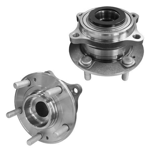 2 Piece Front Wheel Bearing Hubs Assembly With 5 Lug Replacement For Hyundai Sonata 2016 2019, Tucson 2016 2021 displayed