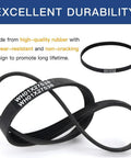 Heavy Duty 22 Inch Five Rib Washer Drive Belt For Ge And Hotpoint Top Load Machines Smooth Spin Upgrade For Wh01X27538 Part Number on rubber