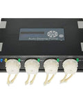 Programmable Auto Dosing Pump DP 4 Four Channel With Precise 1 To 9999 Ml Per Day Scheduling 24 Timers Black front view