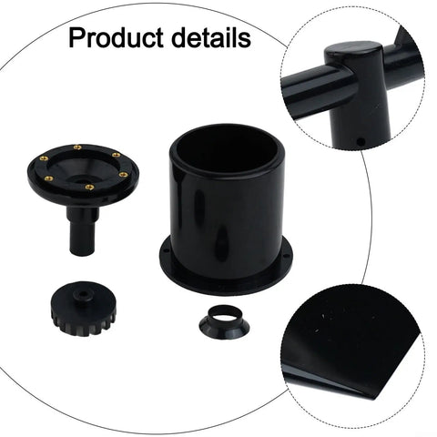 ABS Wind Anemometer Shell Accurate Wind Direction Indicator For Outdoor Weather Stations with black durable components