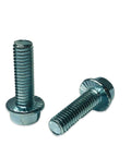 Grade 5 Serrated Hex Flange Bolts Zinc Plated Three Eighths Inch By One And Three Quarters Inch, 1000 Count Durable Hardware Kit