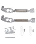 Stainless Steel Hood Spring Fastener Clips For Cars And Trucks Secure Your Hood On Every Ride No Hood Pop On Highways Or Rough Roads Durable Automotive Clip Set, spring clip set