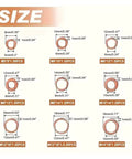 All In One Copper Flat Washer Set Kit With Nine Metric Sizes M5 To M14 100 Or 200 Pieces Durable Sealing Washers For Hardware Plumbing DIY Projects Heavy Duty Copper Washers For Tight Fits, size chart
