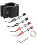 Folding Clamp For Electric Scooter Lock Attachment With Alloy Build, Rugged Stabilizer Keeps Folding Secure And Ride Quiet On 8X, 10X, And 11X Models Compatible shown with components
