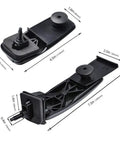 Rear Window Liftgate Glass Hinge Set Right And Left Fits Ford Escape Mercury Mariner Mazda Tribute 2008 2012 Tailgate Rear Hatch Glass Replacement 8L8Z78420A68C 8L8Z78420A68D, showing size dimensions.