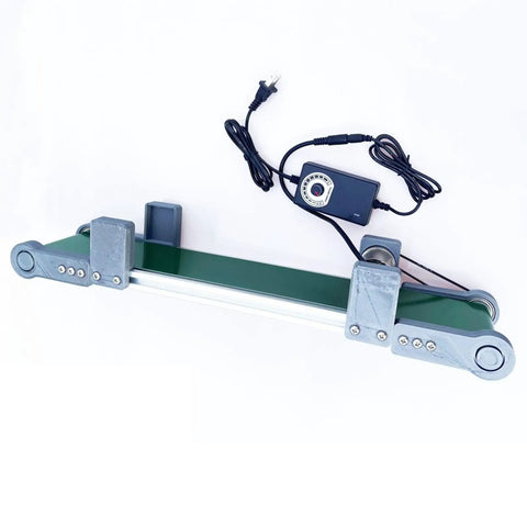 Compact Desktop Belt Conveyor With Dead Simple Variable Speed Adjustments Pvc Conveyor Belt For Small Assembly Lines And Quick Shop Hauls Smooth Roll Action Offers Serious Bang For Your Buck On Any Creative Project