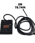 Foot Control Pedal For TIG And Spot Welding Machines With Two Pin Or Three Pin Connectors, anti slip metal shell, long cord