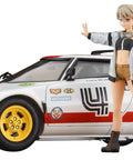 652328 Multi Color 1 24 Scale Plastic Model Kit With Resin Figure For Hobbyists, Unpainted Assembly And Painting Required, car with figure