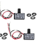 2 Pack AC Photocell Light Sensors For Outdoor Lighting Auto Dusk To Dawn Switches With Sunrise And Sunset Detection Weatherproof 105V