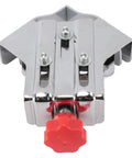 Must Have Pro Grade Angle Clamp For Woodworking And Picture Framing With High Precision 90 Degree Right Angle Clamp with red knob.
