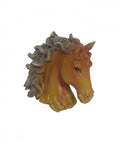 Vintage Western Horsehead Drawer Pulls Set Of 6 Hand Painted Resin Cabinet Knobs Wardrobe Handles For Kitchen And Home Decor Easy Install