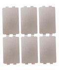 6 Pack Microwave Mica Sheet Covers For Heat Insulation And Burn Protection, Easy Cut Waveguide Replacement Plates