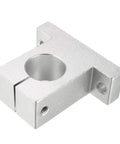 Aluminum Linear Motion Rail Clamping Rod Guide Support For 25mm Shaft Corrosion Resistant High Friction Smooth Movement 7mm Mount Hole