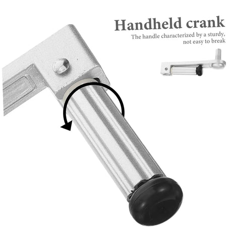 Heavy Duty Metal Crank For Clothes Drying Rack Handle Balcony Laundry Lift Pulley System Dead Simple Setup That Runs Like A Charm And Gives You More Free Time To Kick Back With Friends On The Porch